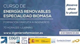 Curso Subvencionado "Energas Renovables: Especialidad Biomasa"