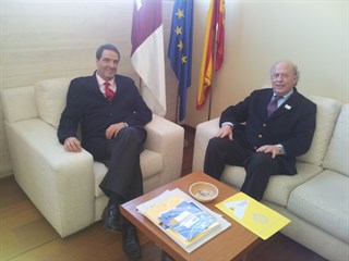 REUNIN CON EL DIRECTOR GENERAL DE UNIVERSIDADES DE CASTILLA-LA MANCHA