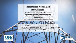Jornada de presentacin de la norma UNE 192014-1:2021